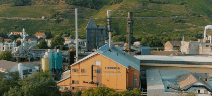 1. Vue de l'usine Tronox de Thann