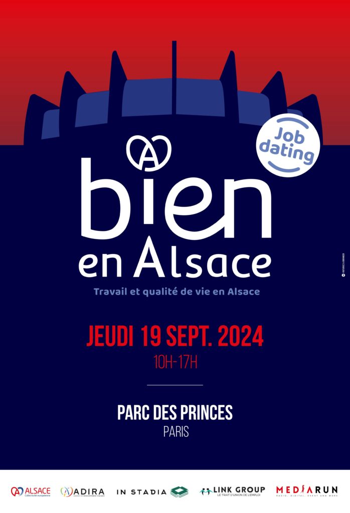affiche job dating Parc des Princes Paris 19 septembre 2024