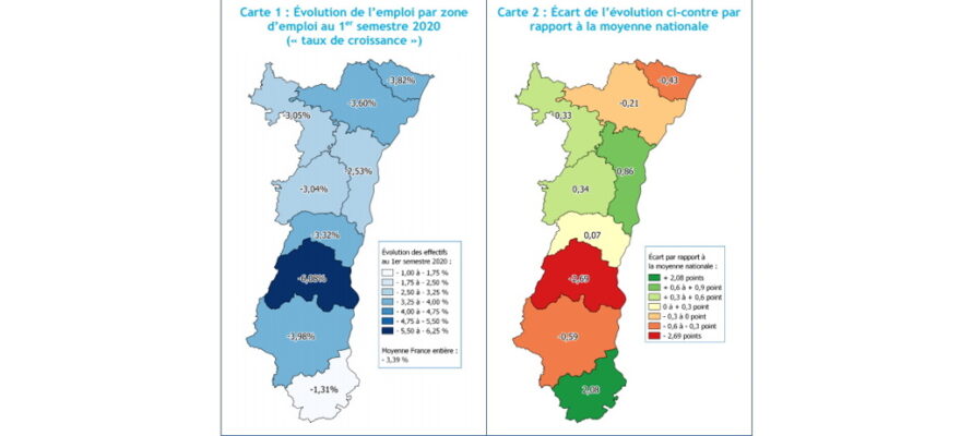 Cartes zones emploi 1er sem2020 couv