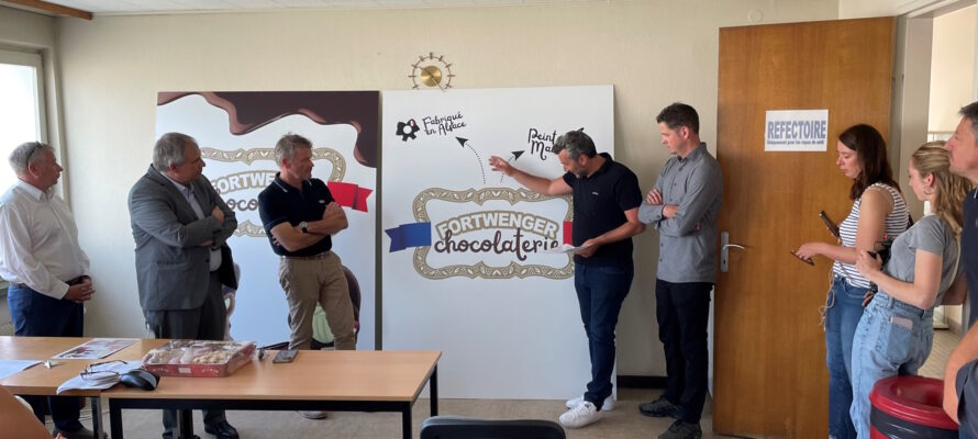 Fortwenger Chocolaterie 2 Photo conférence de presse du 15 juin 2023 - annonce de la reprise par FORTWENGER 3