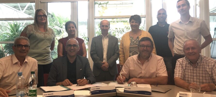 Signature de la convention CC de la Région de Guebwiller