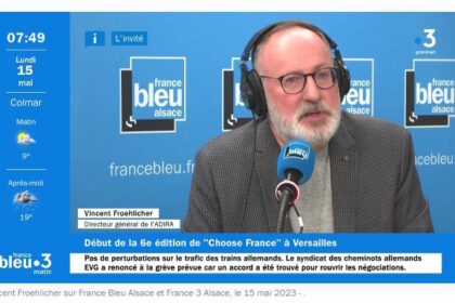 Vincent Froehlicher interview France Bleu Alsace