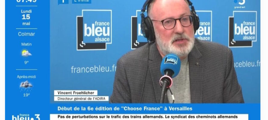 Vincent Froehlicher interview France Bleu Alsace